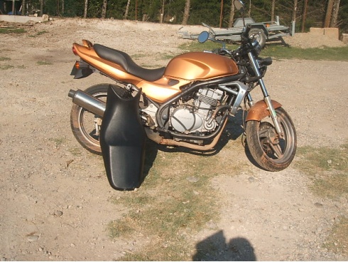 BIHR Levier frein droit BIHR pour moto Kawasaki 500 ER5 2004-2007 alu A32-2001C 